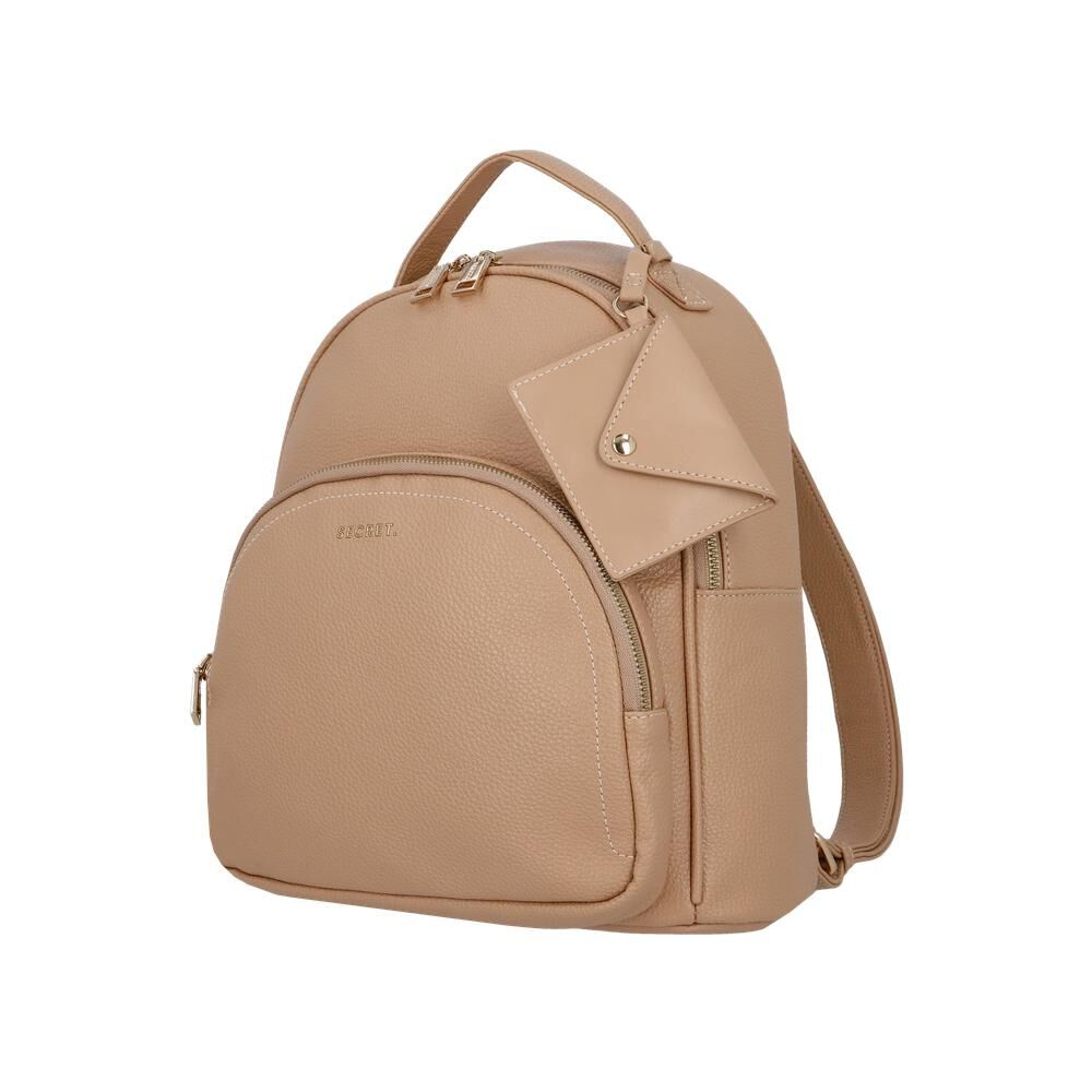 Mochila Secret Dublin St6 M Beige image number 1.0