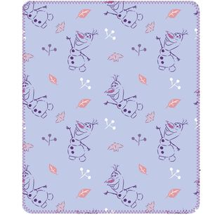 Frazada Infantil Ni&ntilde;as Dise&ntilde;o Animado 127x152 Manta Mantitas Frozen