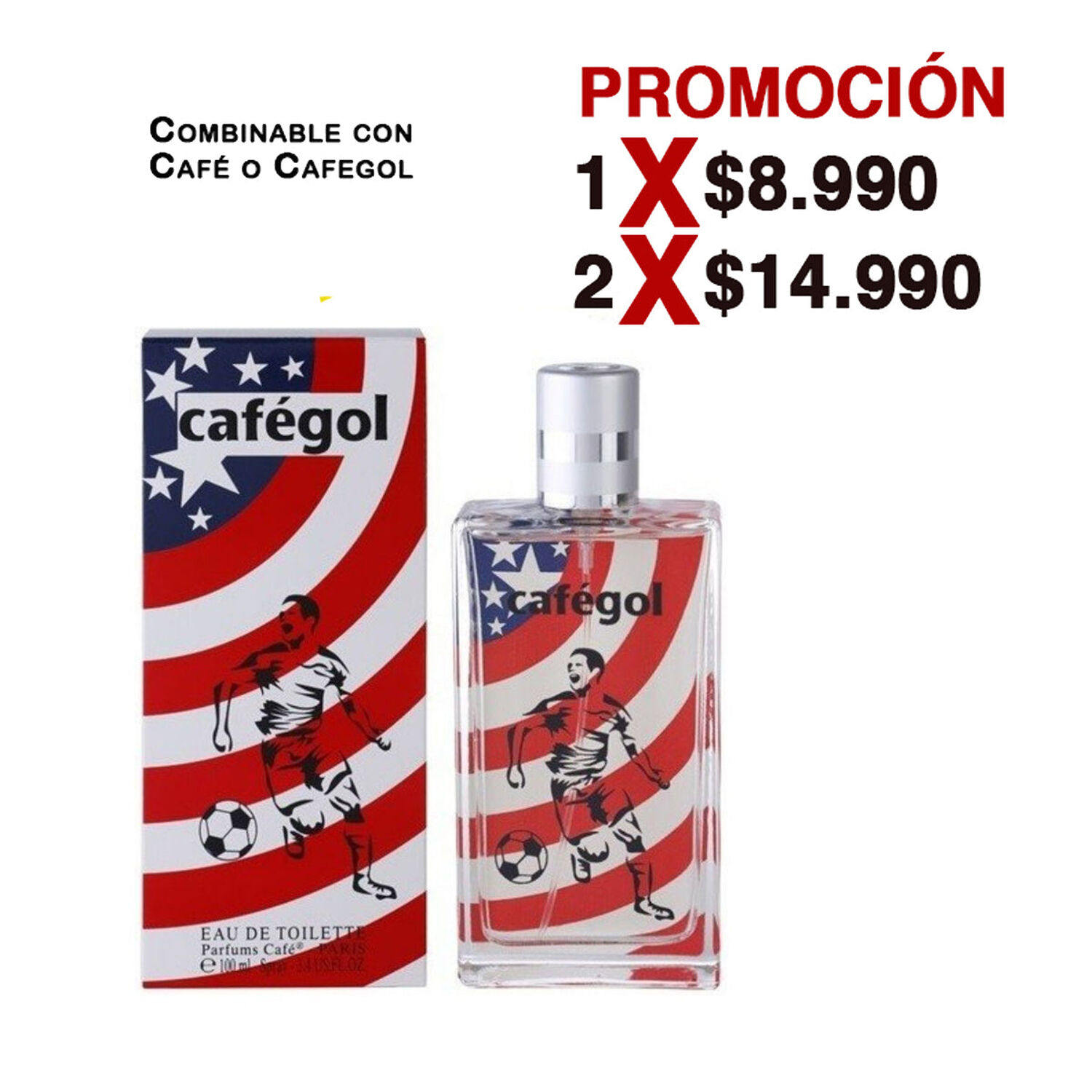 Cafe Gol Usa Edt 100ml Hombre image number 1.0