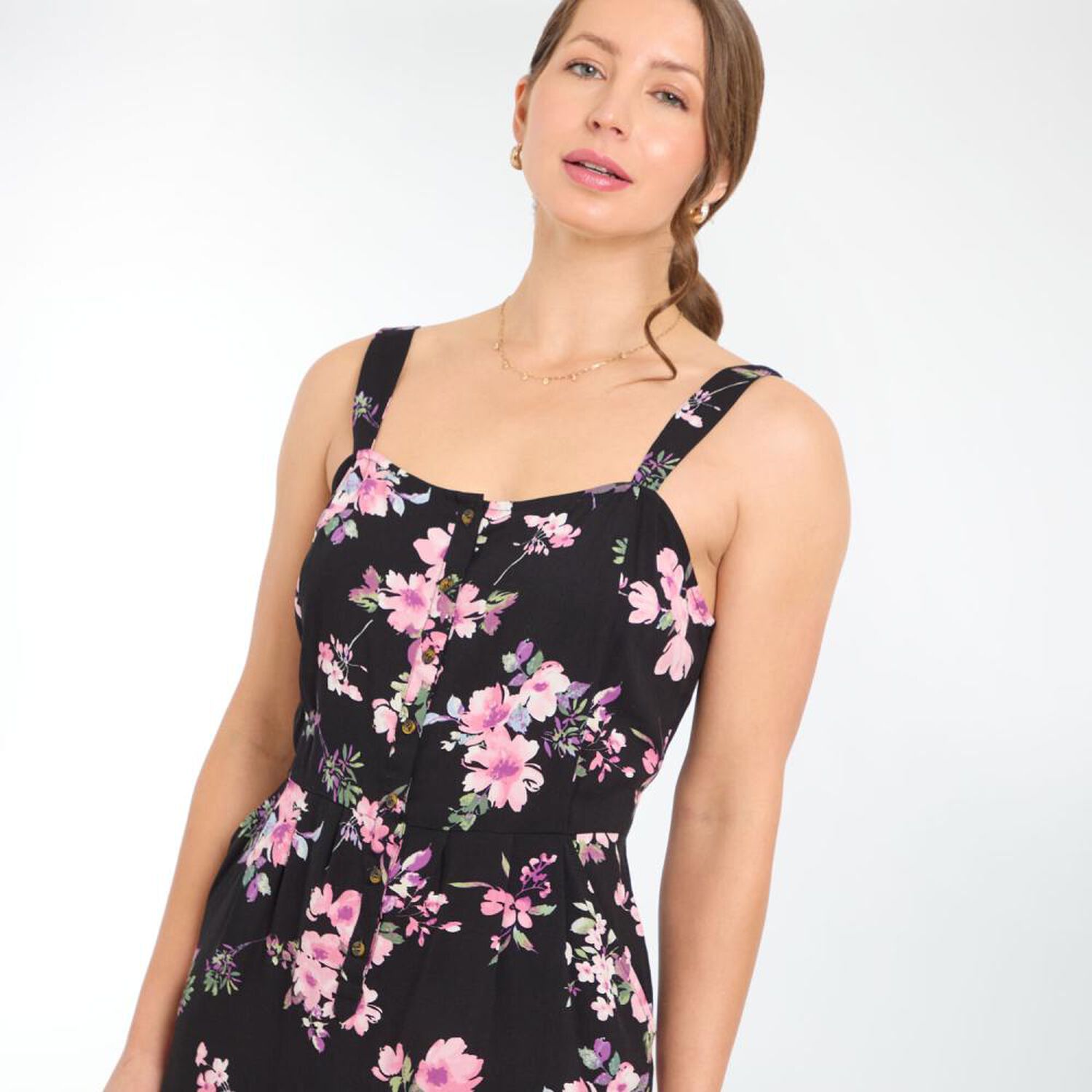 Vestido Print Pabilo Con Cierre En Espalda Mujer Geeps image number 4.0