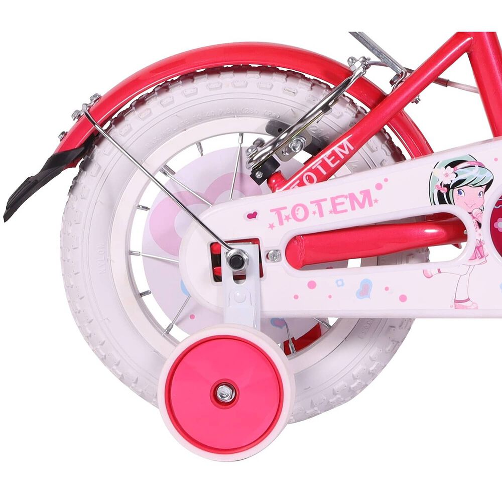 Bicicleta Totem Infantil Aro 12 Pretty Girl Color Fucsia image number 4.0