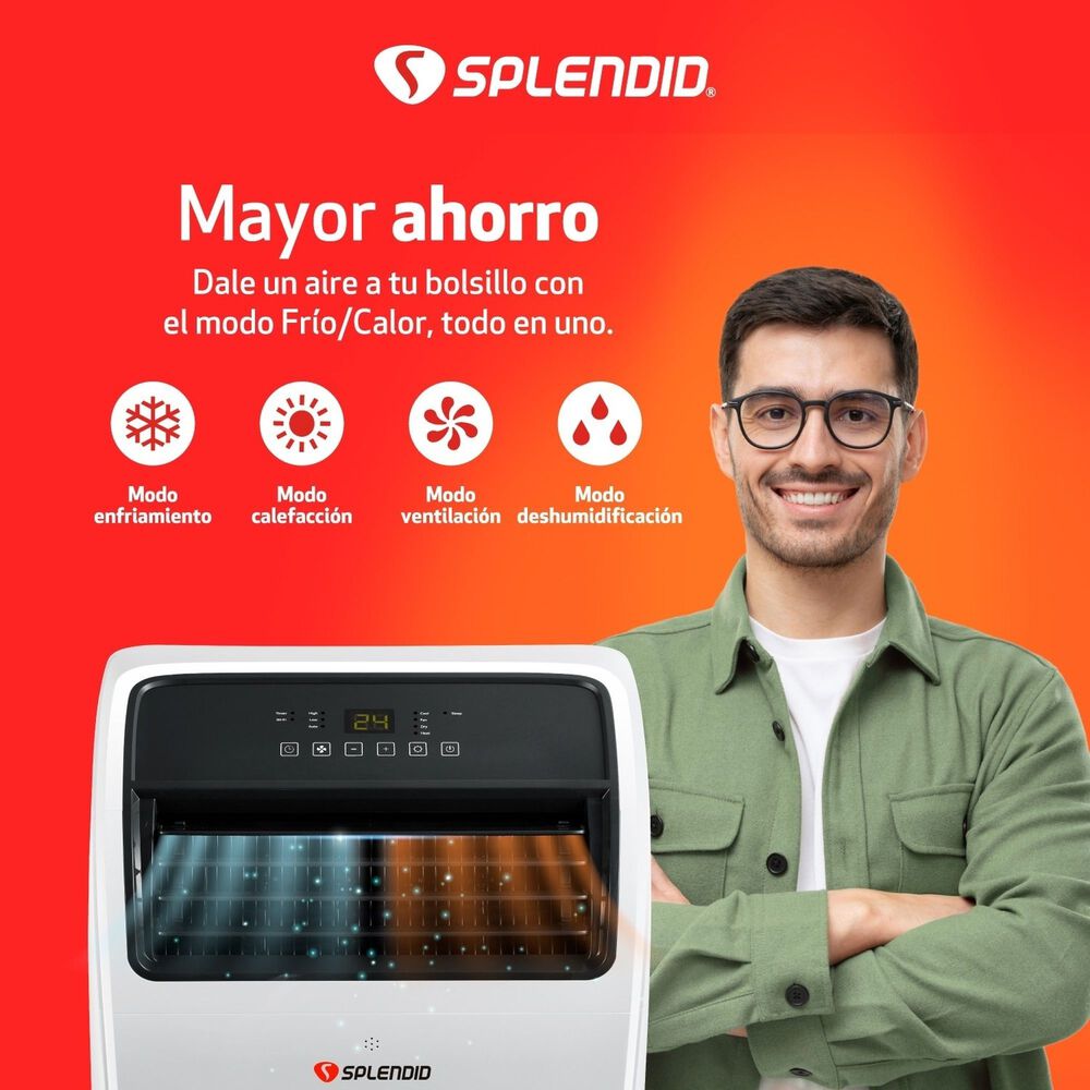 Aire Acondicionado Port&aacute;til 12000 Btu Wi Fi Splendid image number 11.0