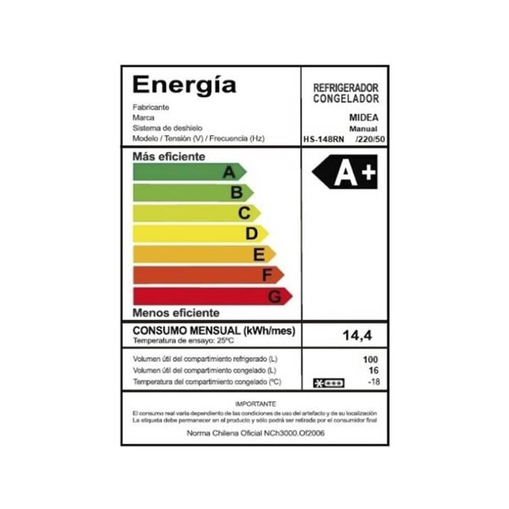 Minibar Retro 116 Lts. Negro image number 3.0