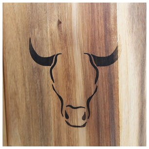 Tabla Wayu 45x30cm Madera De Acacia Para Asados Bbq Parrilla