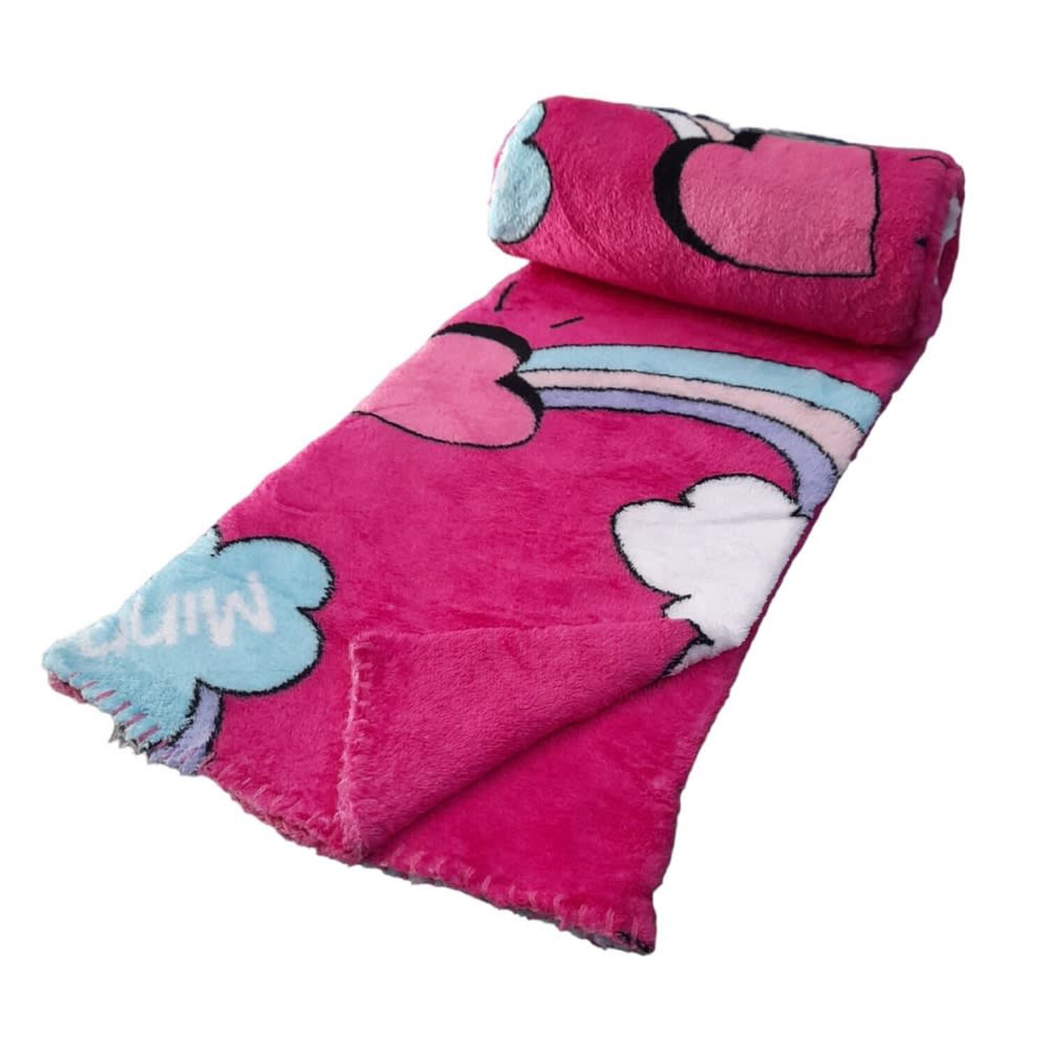 Frazada Infantil Ni&ntilde;as Dise&ntilde;o Animado 127x152 Manta Mantitas Minnie image number 1.0