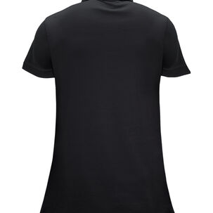 Polera Cooldry Quebec Manga Corta Mujer Black