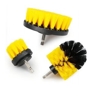 Kit Cepillo Taladro Lavado Vestidura Medio
