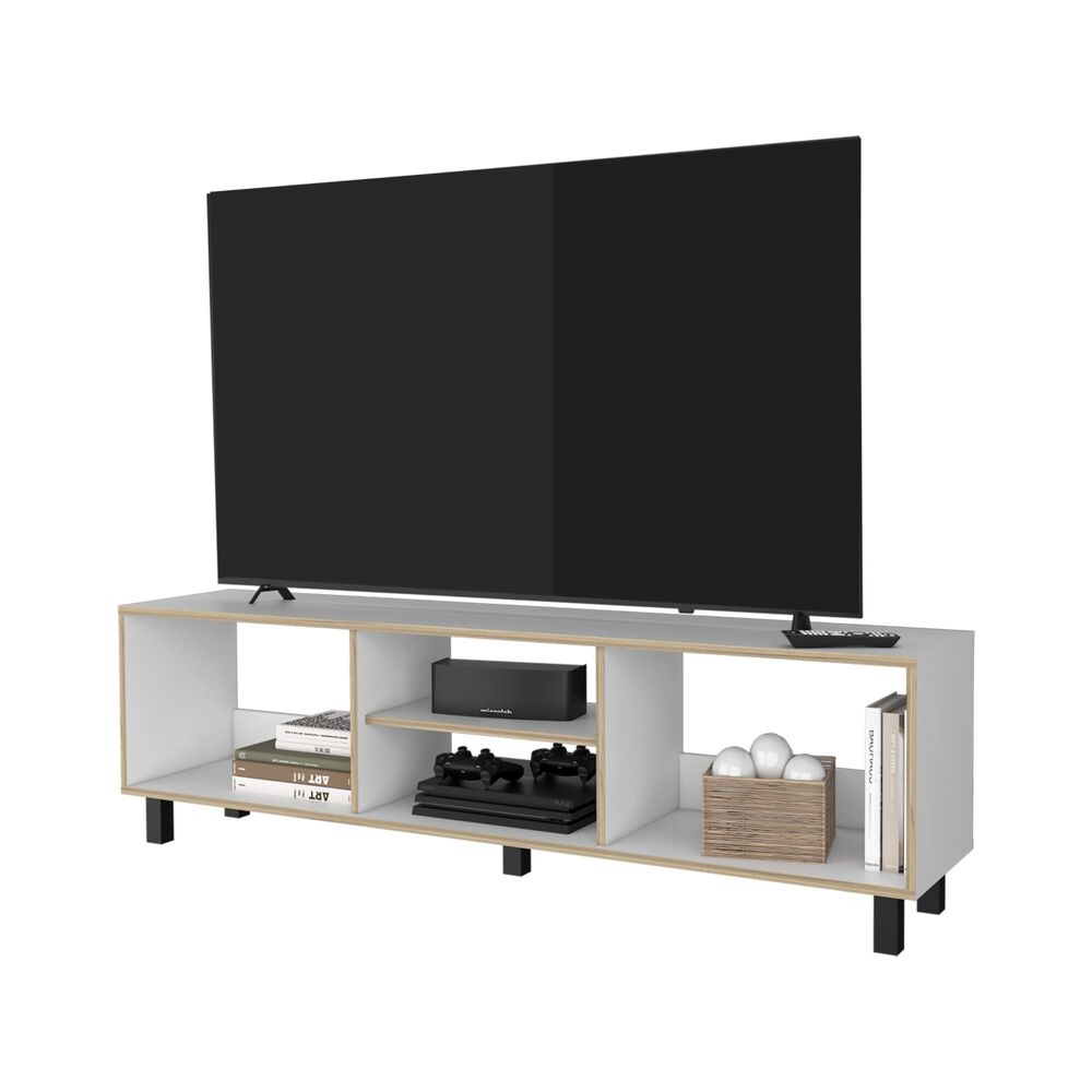 Rack Tv 70" Con 4 Espacios 47,5x160x35 Cm image number 1.0