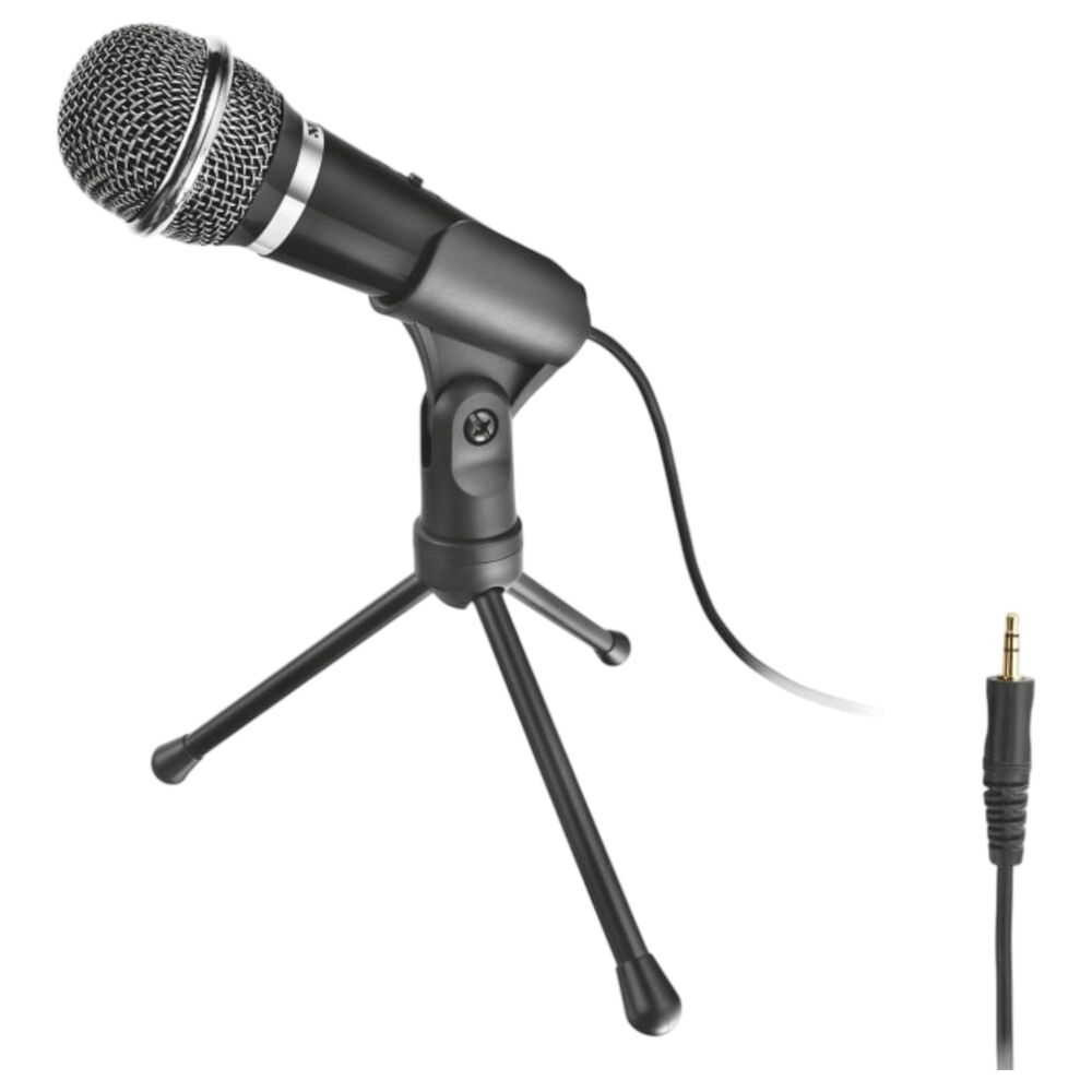 Microfono Trust Starzz Con Tripode Y Conector Jack 3.5mm image number 3.0
