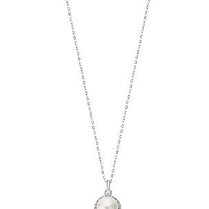 Collar Lp3480-1/1 Lotus Silver Mujer Pearls