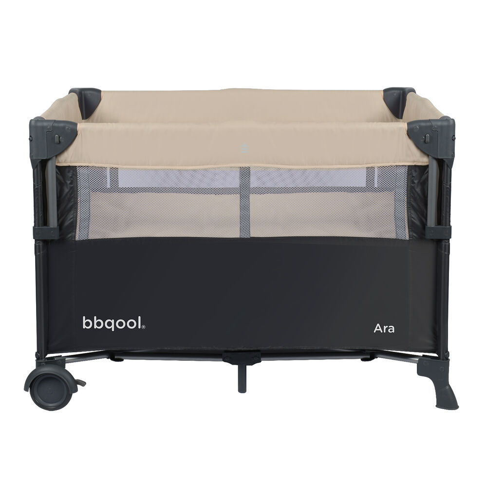 Cuna Playard Colecho Ara Beige + Colchón De Viaje Plegable image number 4.0