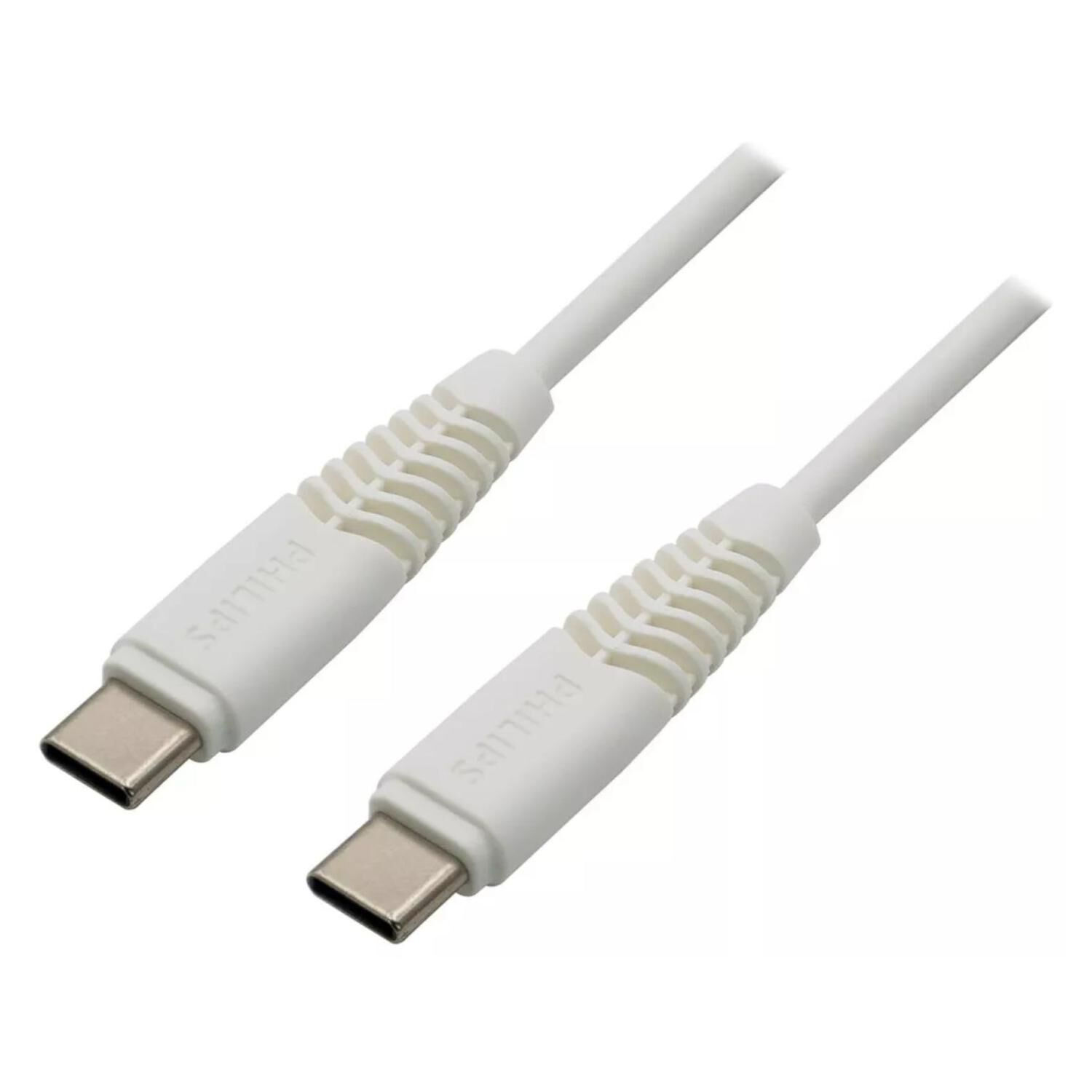 Cable Carga Rapida Usb C A Usb C 120cm Blanco 2dlc5531cb image number 0.0