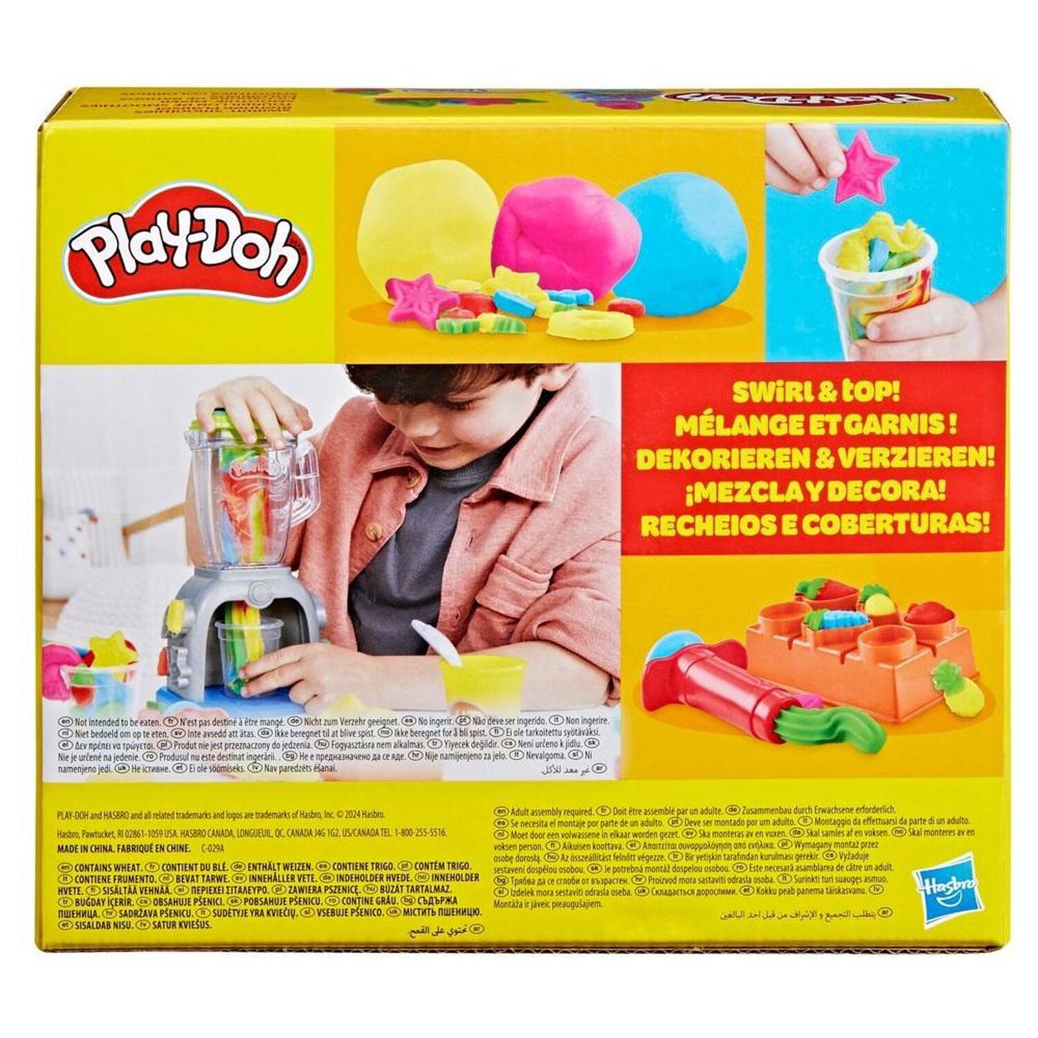 Masas Y Plastilinas Play Doh Kitchen Creations Licuadora De Batidos Coloridos image number 10.0