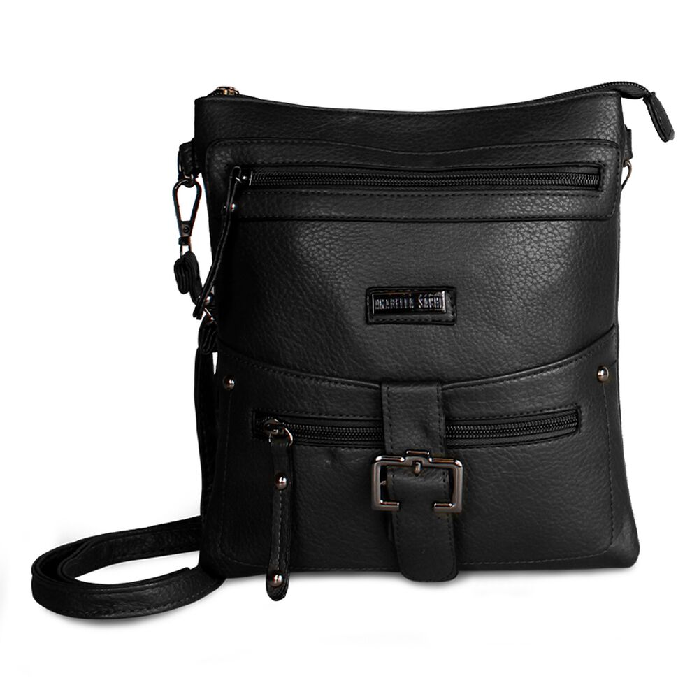 Cartera Bandolera Pola Negra Anabella Sachi image number 3.0