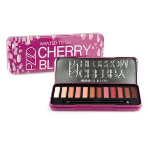 Paleta Sombras Petrizzio Wanted To Go Cherry & Blossom / 12 Colores