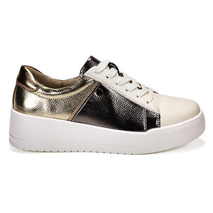 Zapatilla Cuero Bora Bronce