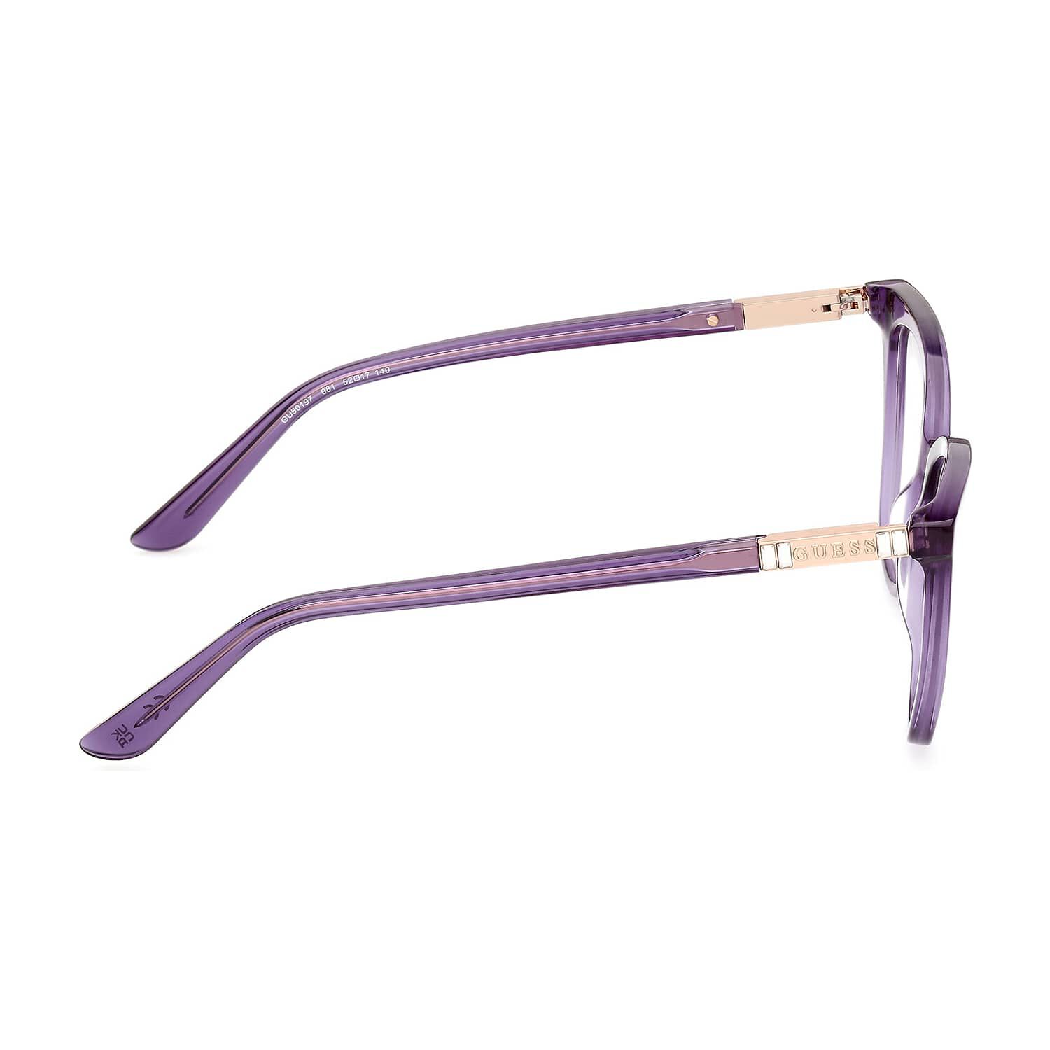 Lentes &Oacute;pticos Morado Guess image number 6.0