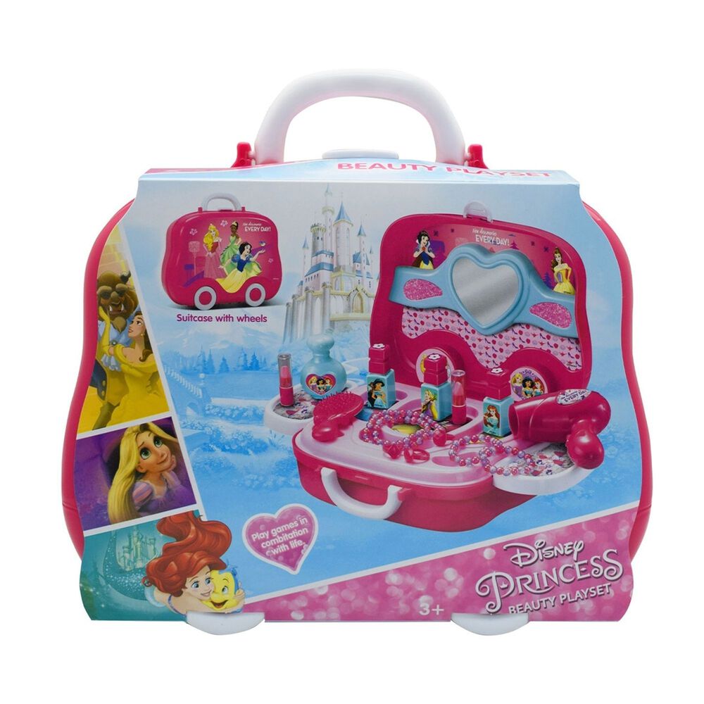 Set De Belleza En Maletin Con Ruedas Princesas Disney image number 1.0
