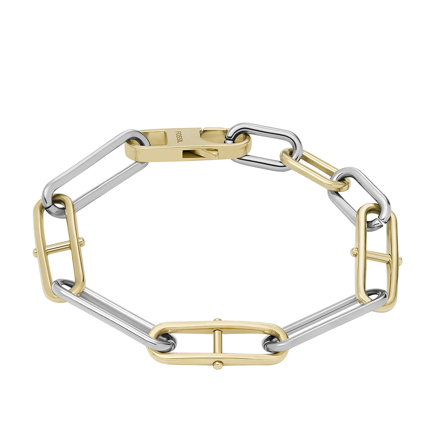 Pulsera Fossil Jf04349998 Bicolor Mujer image number 0.0