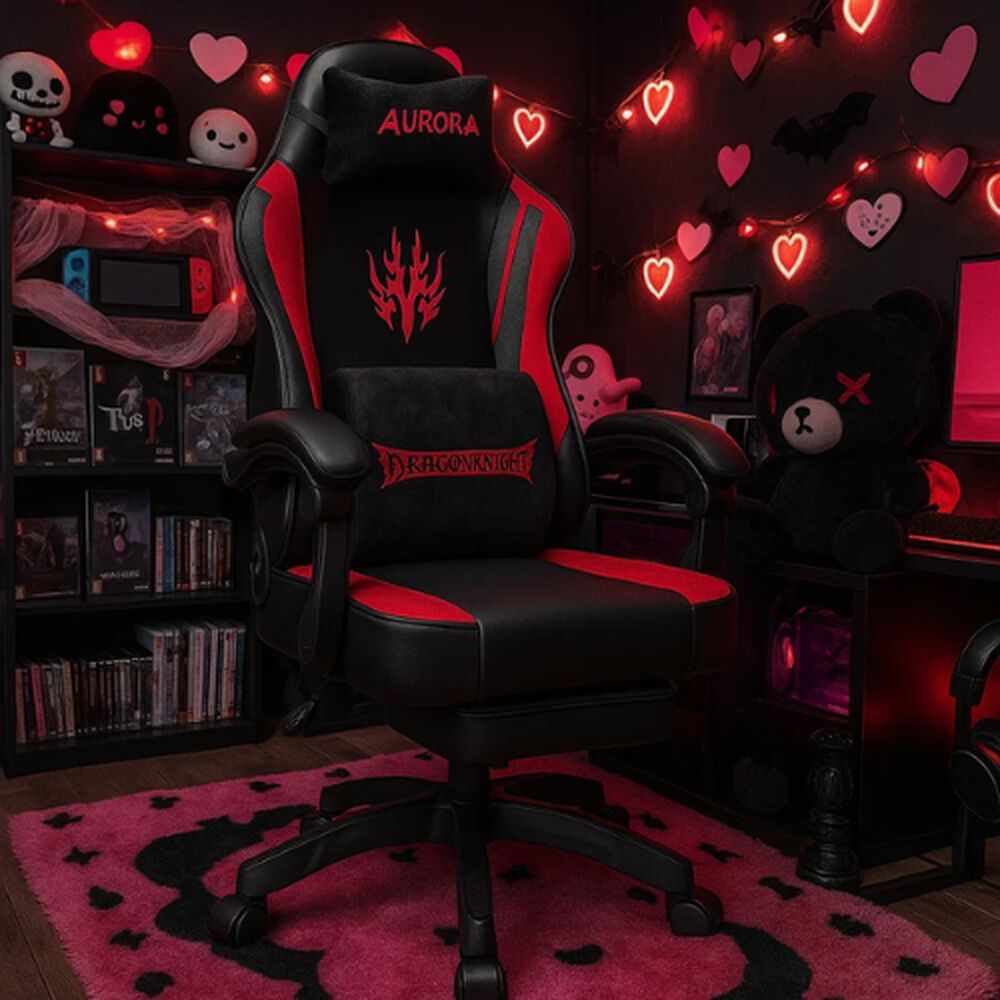 Silla Gamer Con Soporte Lumbar Reclinable 135 Y Reposapies image number 2.0