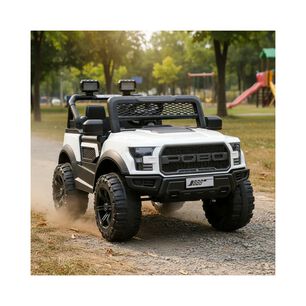 Camioneta El&eacute;ctrica Fullexpedition Ni&ntilde;o Ni&ntilde;o Infantil Blanco