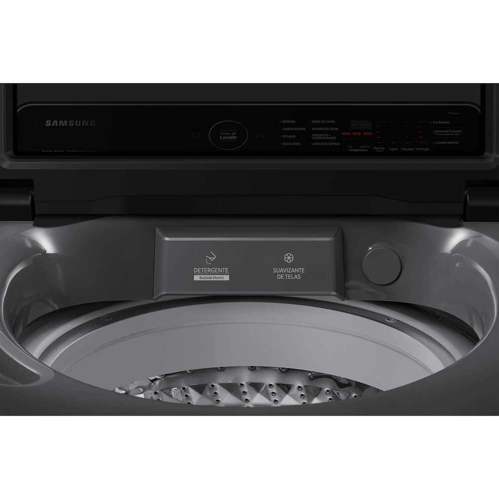 Samsung Lavadora De Carga Superior 15kg Con Eco Bubble&trade; Color Gris image number 4.0