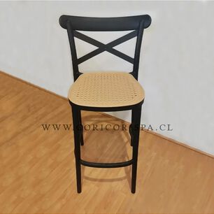 Pack 4 Taburetes Danubio Negro (65 Cm)