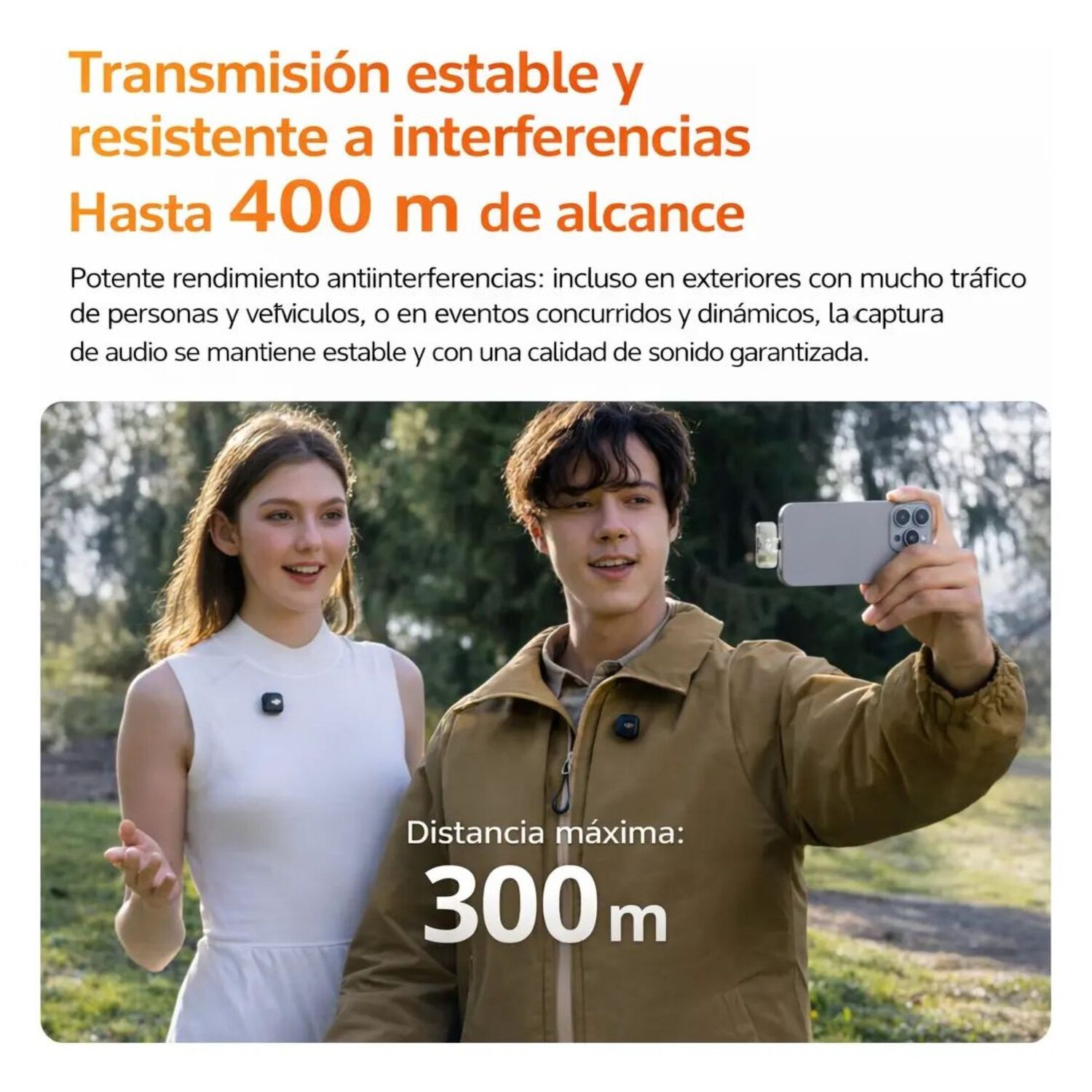 Dji Mic Mini - Son 2 Micr&oacute;fonos Inal&aacute;mbricos Profesionales image number 3.0