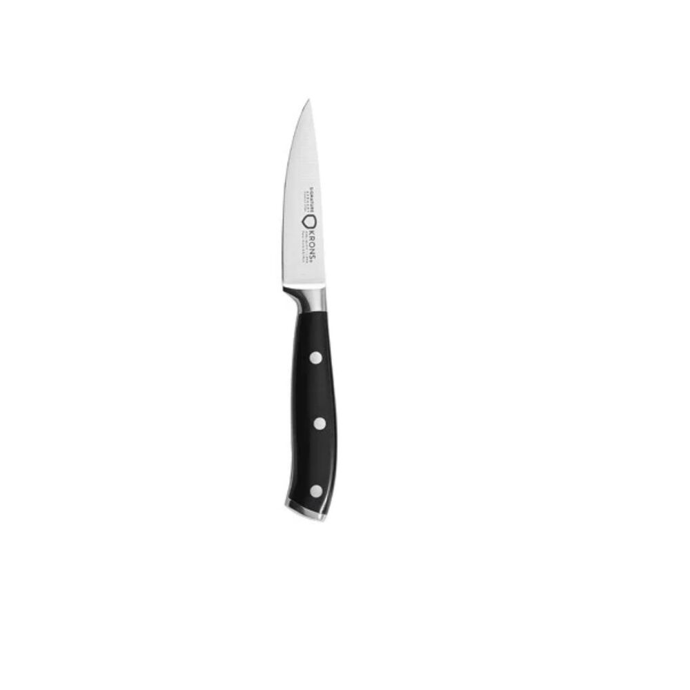 Cuchillo Pelador Krons Signature 9cm Mango Negro image number 1.0