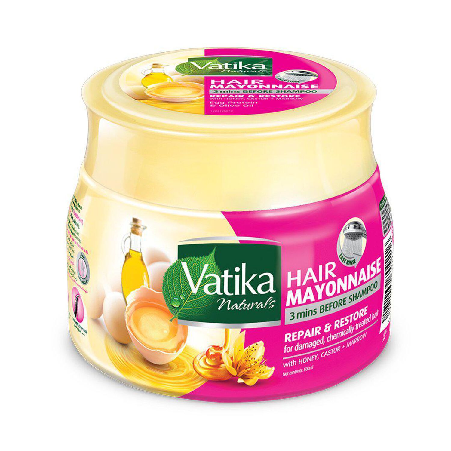 Vatika Mayonesa Capilar Restauraci&oacute;n 500 Ml image number 0.0