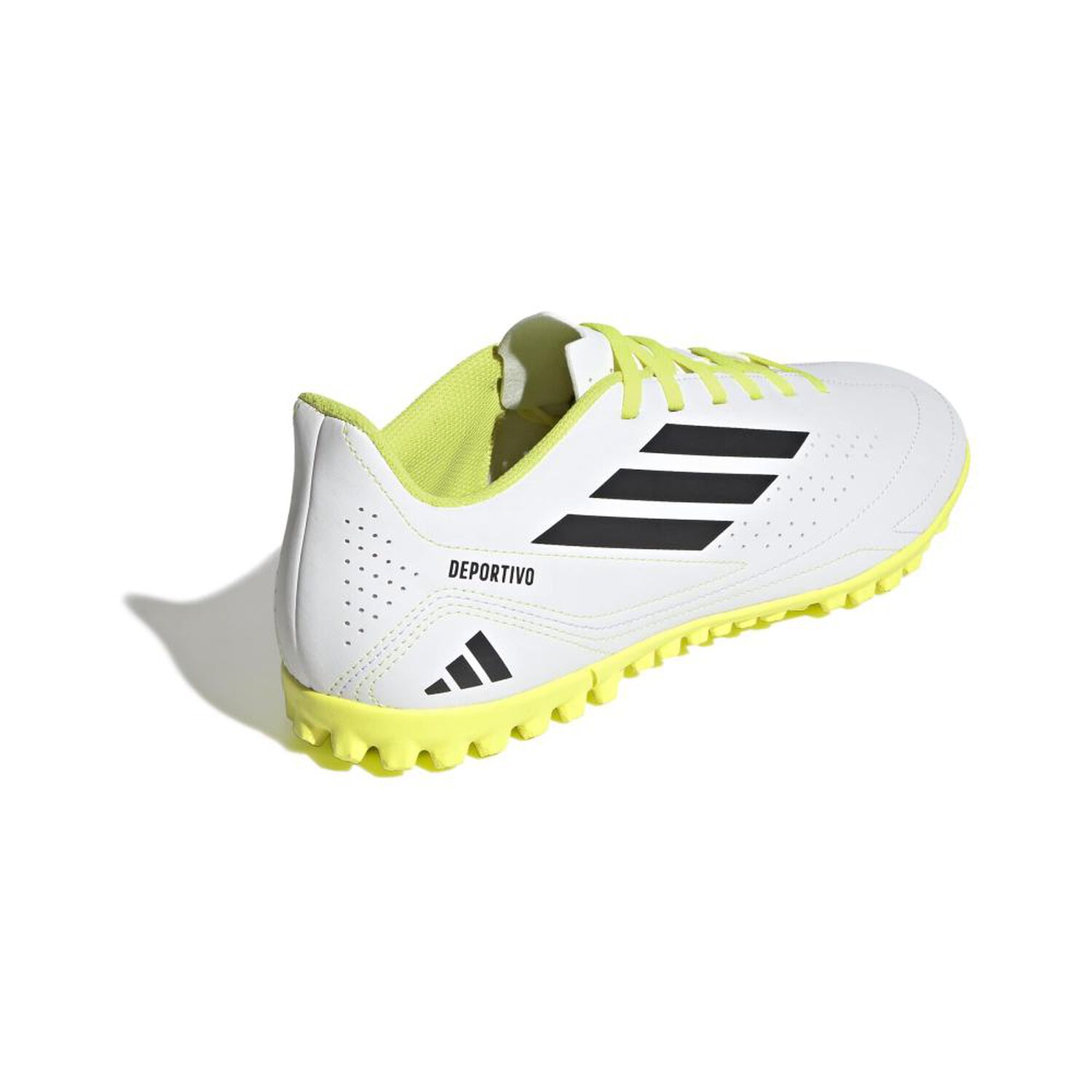 Zapatilla F&uacute;tbol Hombre Adidas Deportivo Iii Tf Blanco image number 3.0