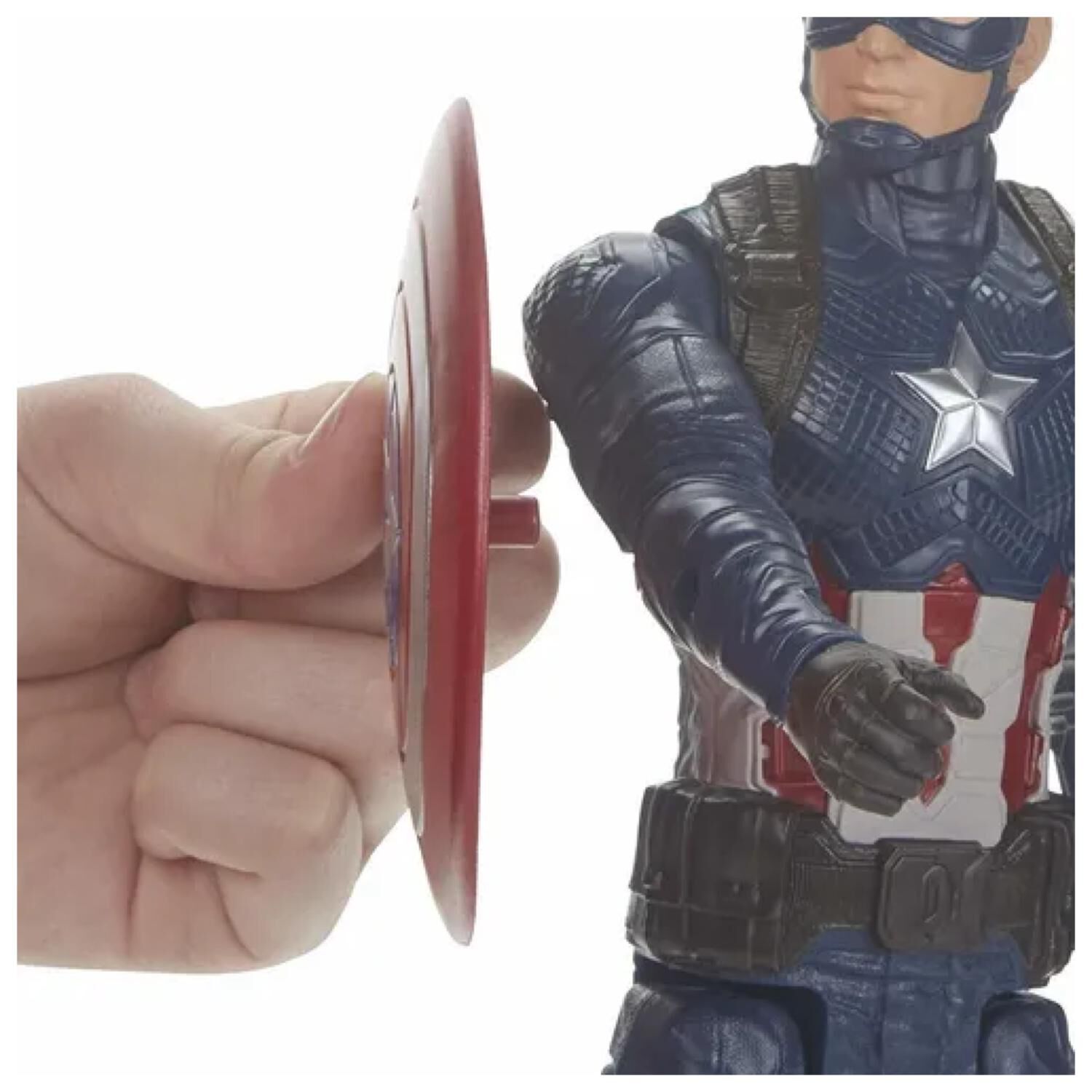 Juguete Figura De Accion Capitan America Ae 30cm Marvel Hasbro image number 2.0