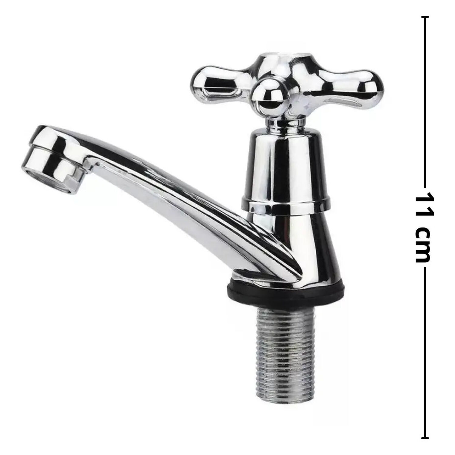 Llave Grifo Para Lavatorio Modelo Miami Cruz Marca Pmb image number 4.0