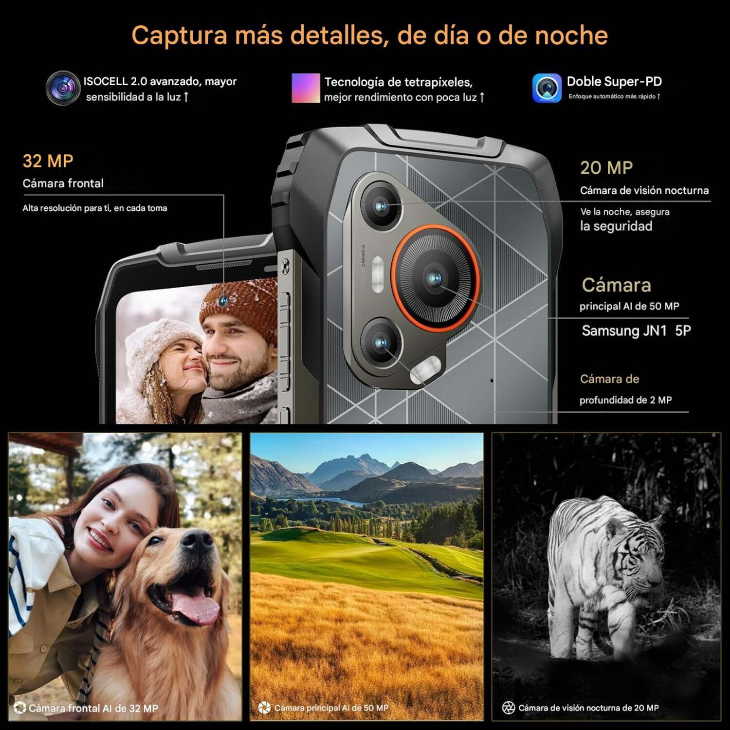 Blackview Bl7000 5g Rugged Ai Pantalla 2.4k C&aacute;mara Nocturna image number 4.0