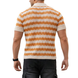 Camisa Tejida Hombre Wave