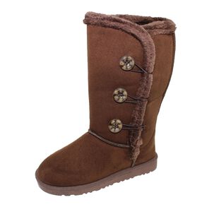 Bota Plana Invernal Caf&eacute; Moro Via Franca Art. 5zjm9804db