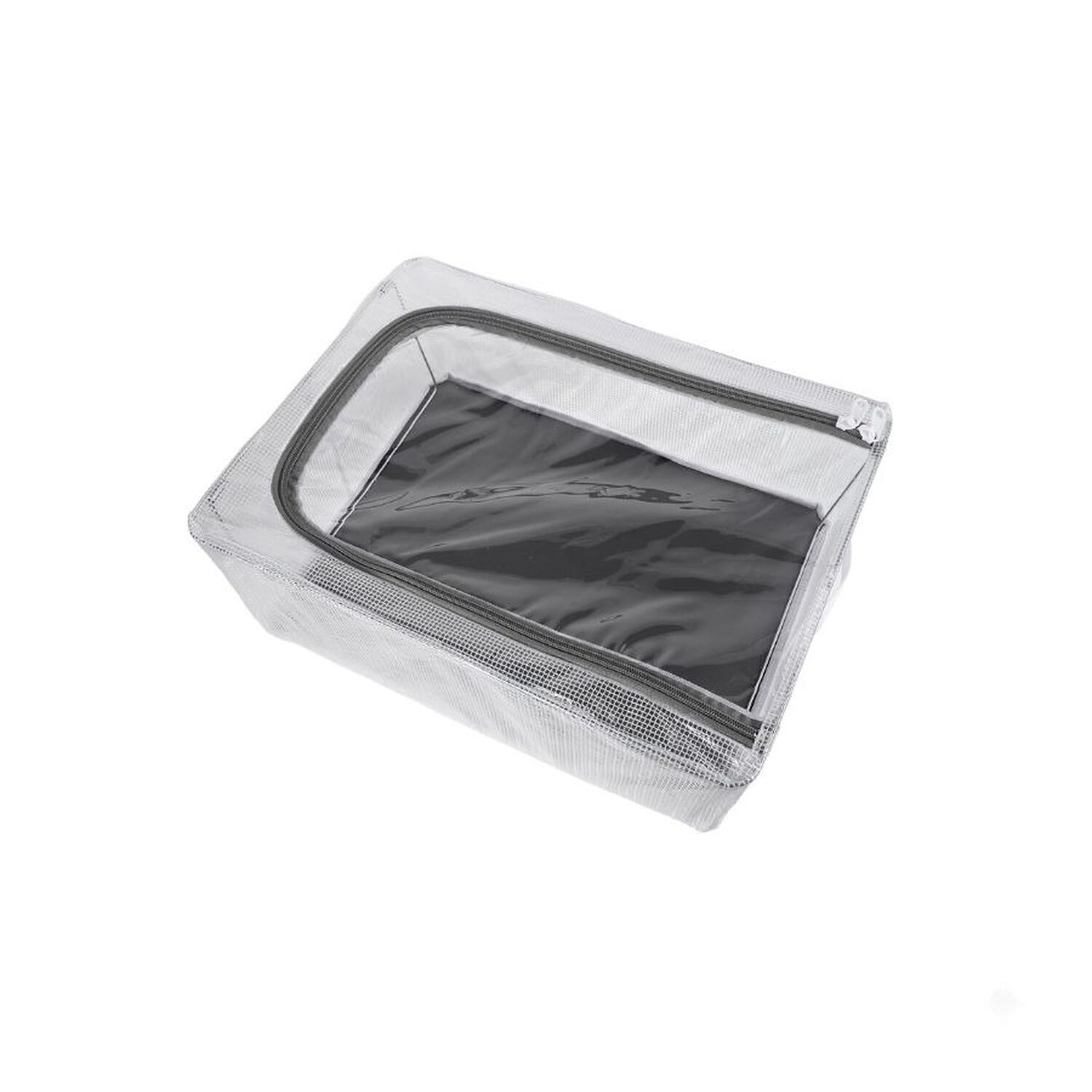 Caja Organizadora De Ropa Con Ventana Transparente Y Cierre 40x30x21cm image number 0.0