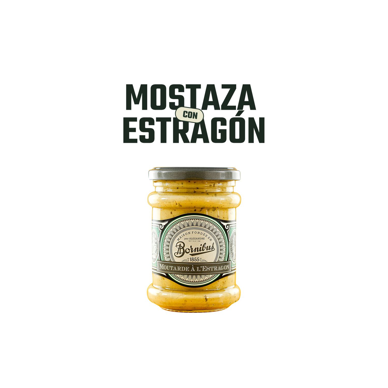 Mostaza Estrag&oacute;n Bornibus 1 X 250 Gr image number 2.0