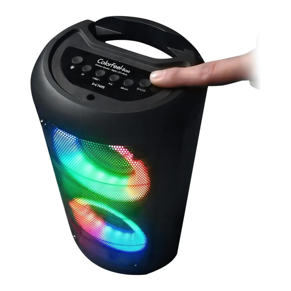 Parlante Bluetooth Karaoke Tws 2000w Rgb Colorfell 9101 image number 3.0