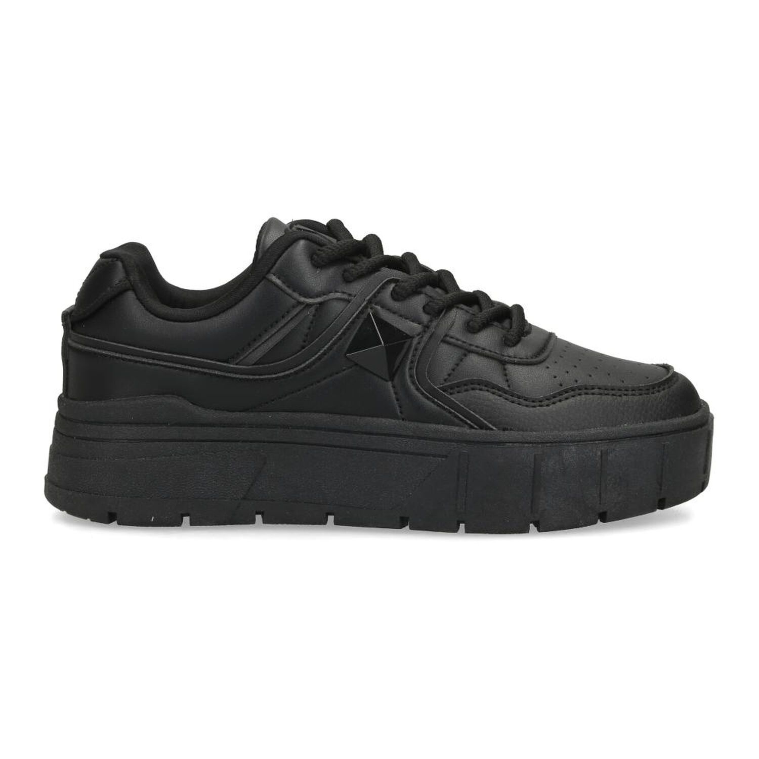 Zapatilla Urbana Mujer Rolly Go Black image number 2.0