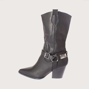 Bota Negro V&iacute;a Franca Art. 512017301negro