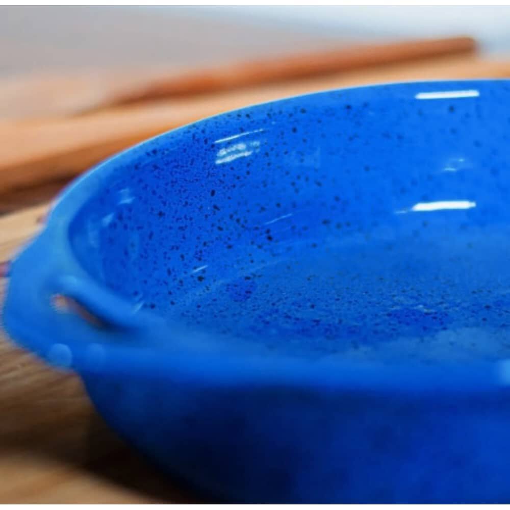 Fuente Ceramica P/horno Ovalada Azul image number 2.0