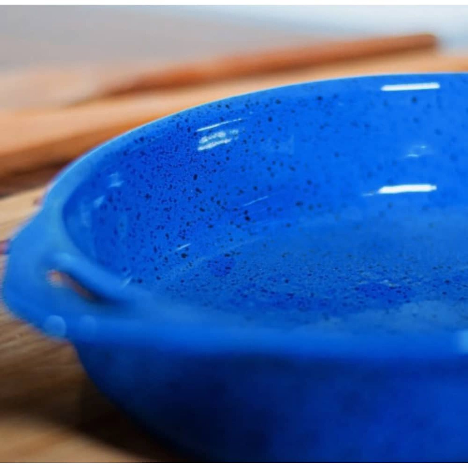 Fuente Ceramica P/horno Ovalada Azul image number 2.0