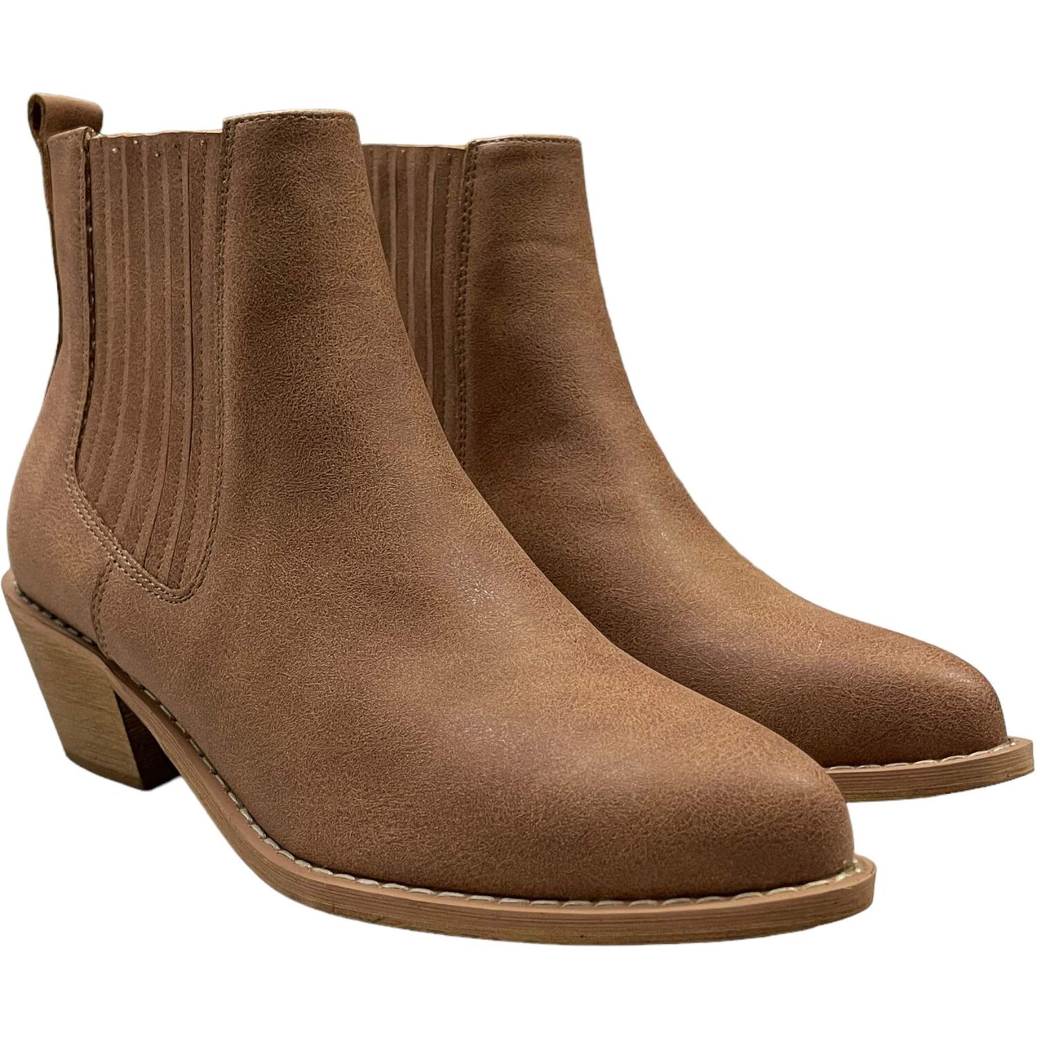 Botin Mujer Camel Moscu Detogni image number 2.0