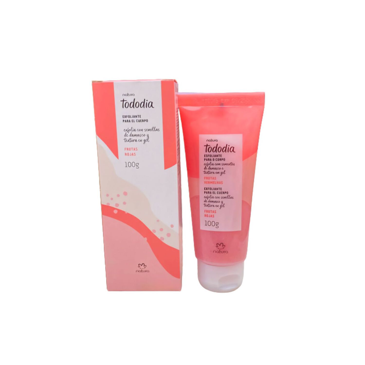 Exfoliante Corporal En Gel Natura Tododia Frutas Rojas 100g image number 2.0