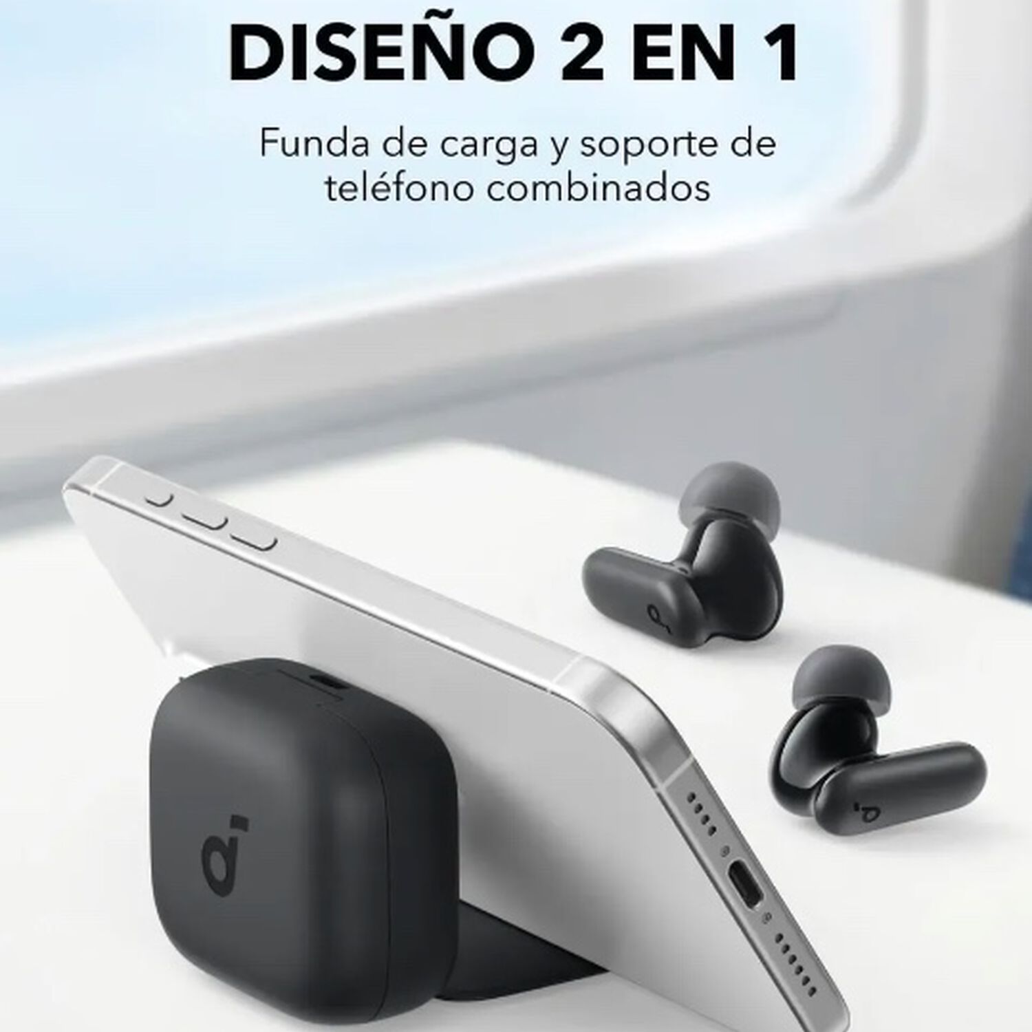 Aud&iacute;fonos Bluetooth Negro image number 4.0