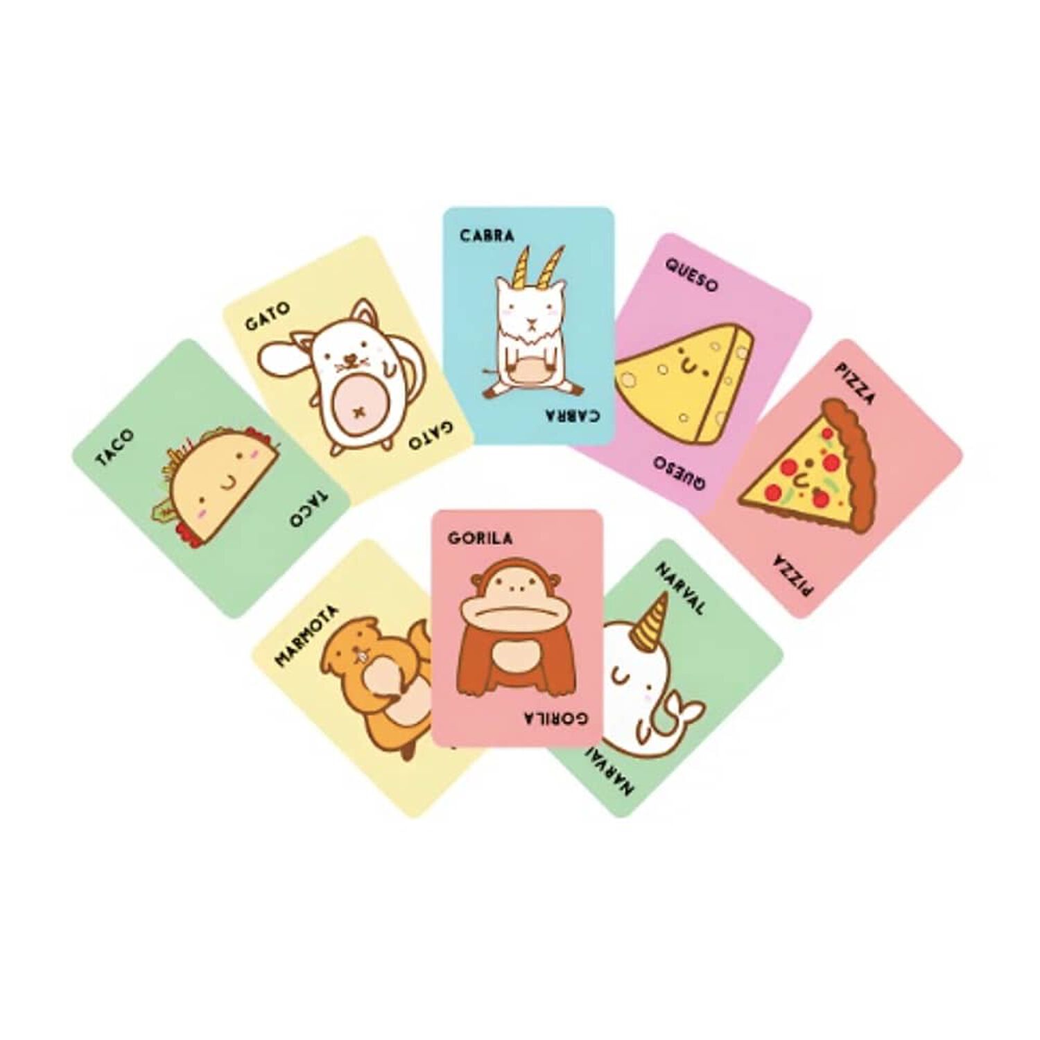 Taco Gato Cabra Queso Pizza Juego De Mesa En Espa&ntilde;ol image number 0.0