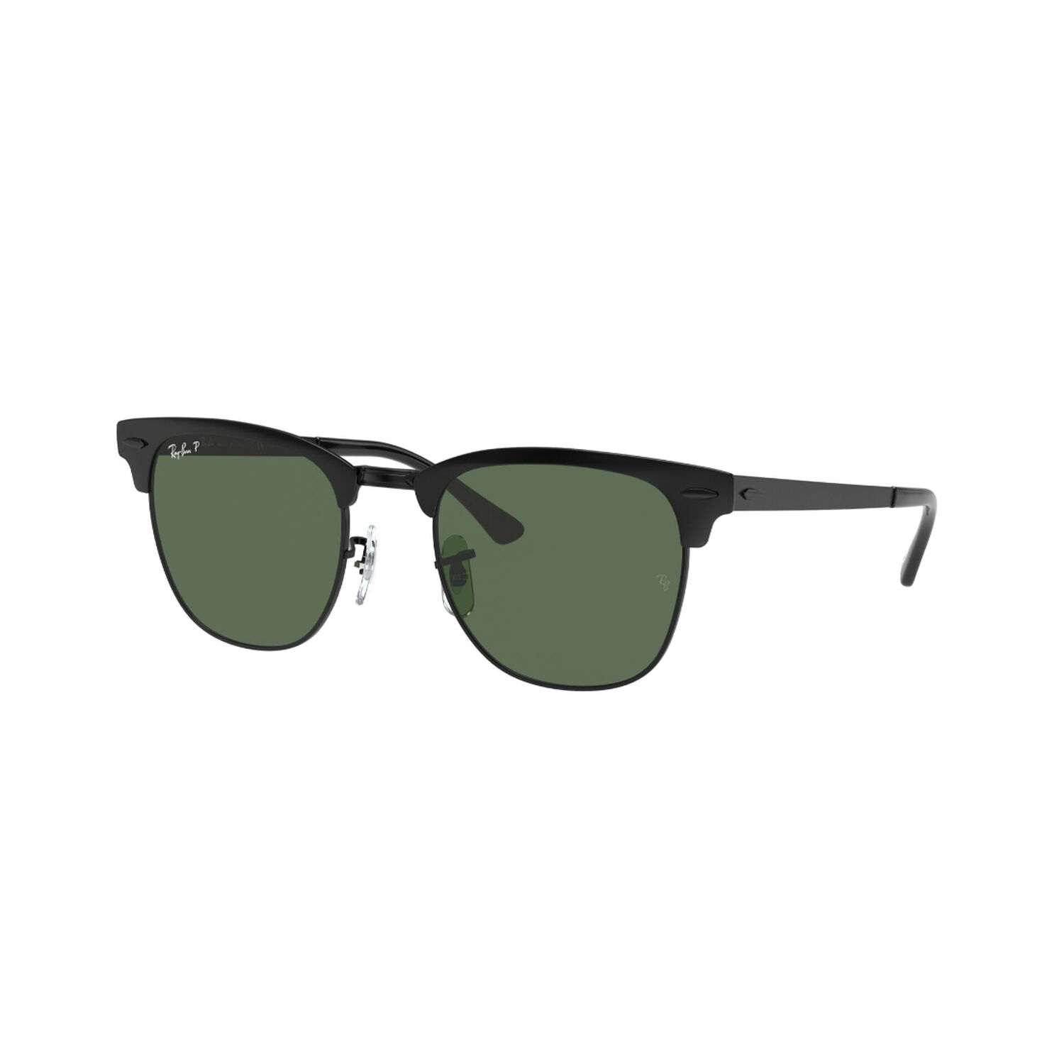 Lentes De Sol Clubmaster Metal Negro Mate Polarizados Ray-ban image number 1.0