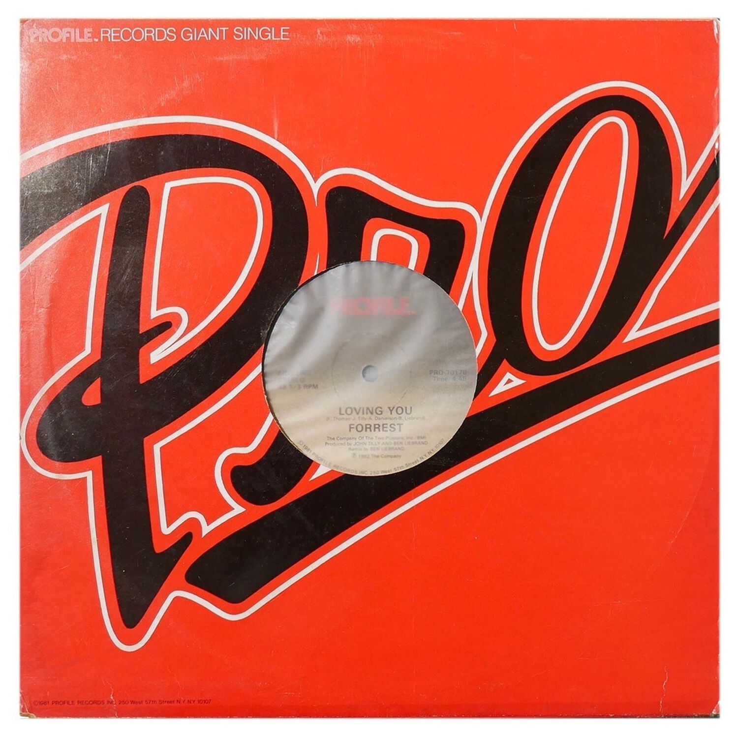 Forrest - Rock The Boat | 12" Maxi Single Usado image number 1.0