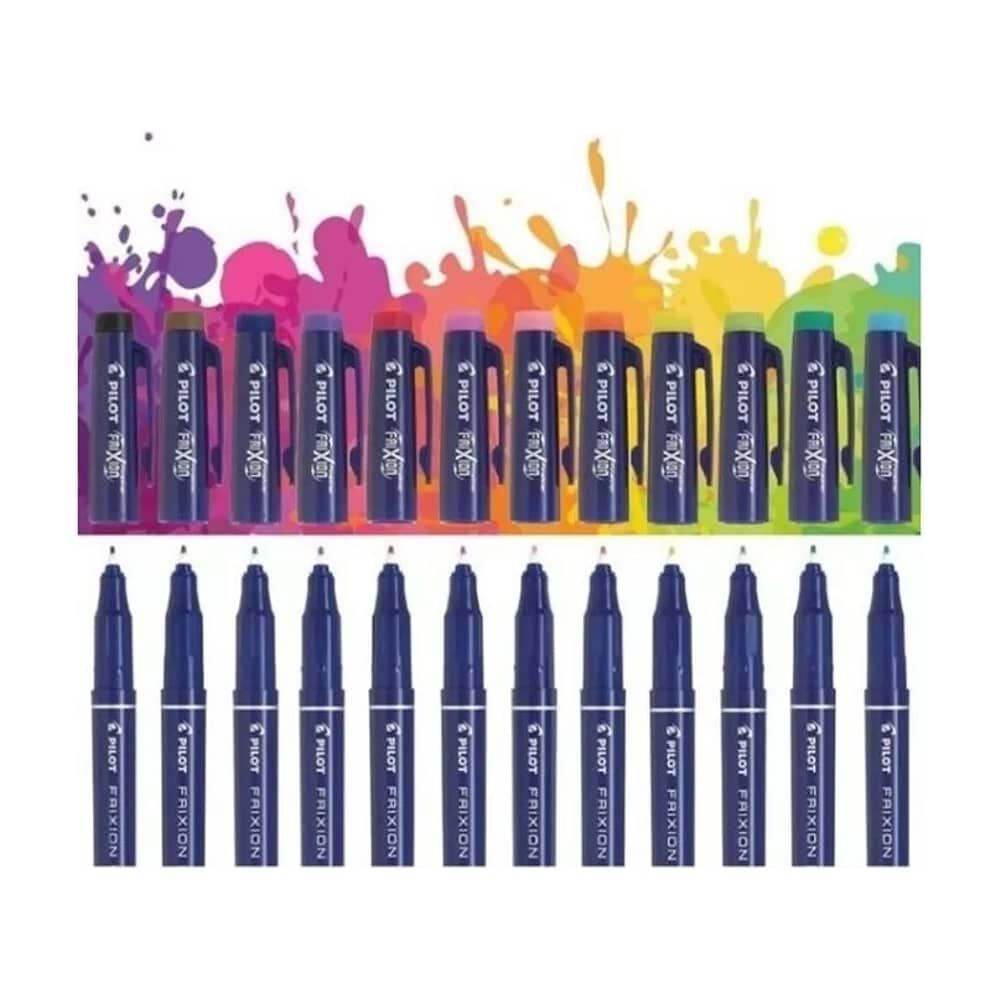 Set De Lapices Pilot Frixion Fineliner X 12 Unidades image number 8.0